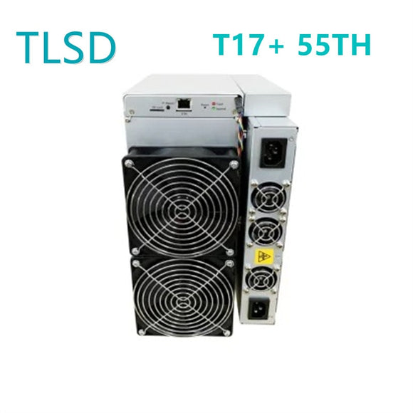 TLSD använde Bitmain Antminer T17+ 55TH för BTC Asic Mining