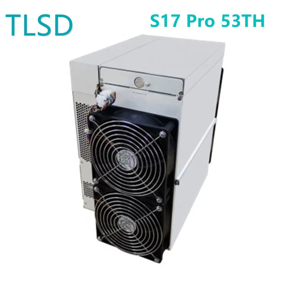 TLSD använde Bitcoin Antminer S17 Pro 53TH med original strömförsörjning
